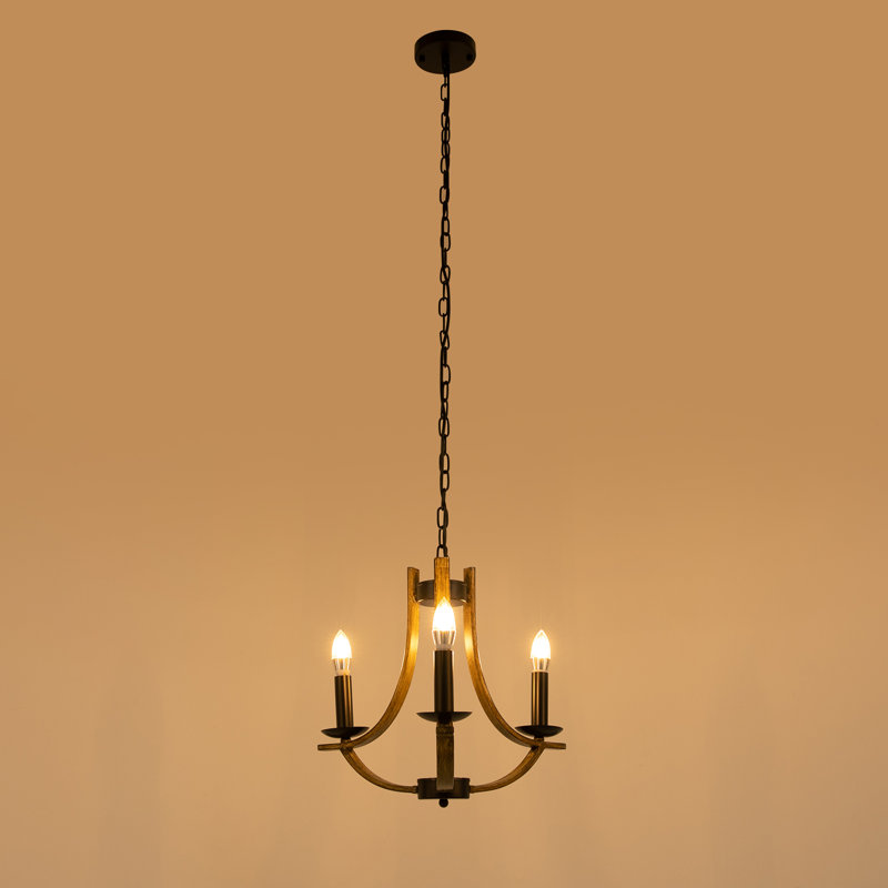 Lustre empire à 4 lumières Chessy