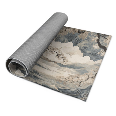 Sakura Drift Indoor And Outdoor Area Rug