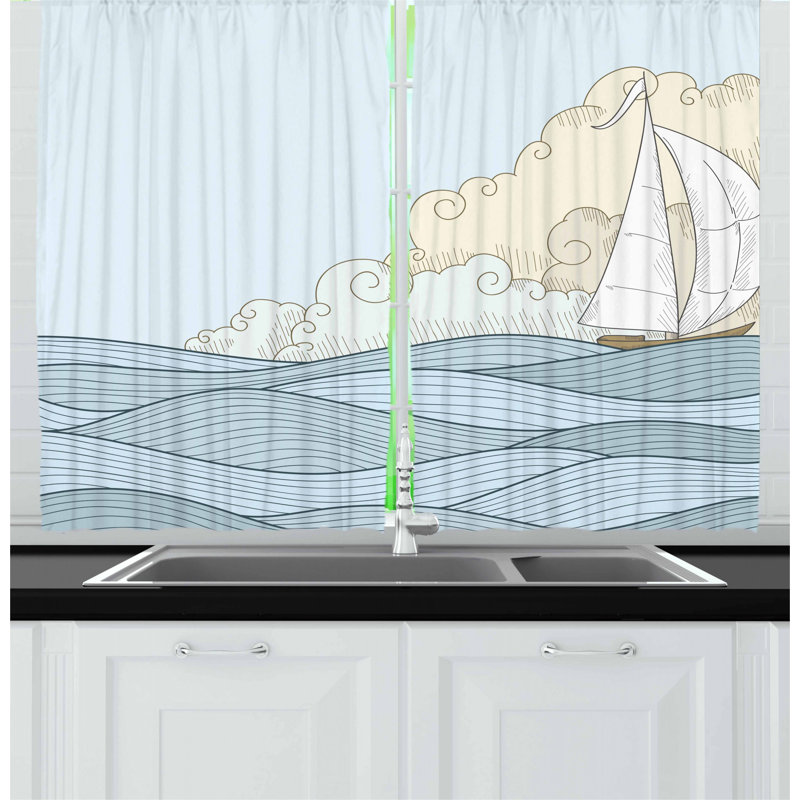 Tailored Kitchen Curtain