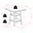 Lakiea Beech Solid Wood Dining Table
