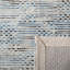 Tapis bleu marine / beige en laine / coton tissé à la main Laureldale-2028132611