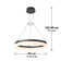 1 - Light LED Sphere Pendant