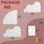 Tablettes de coin flottantes Cute Cloud - Tablette de coin murale Cloud-693038684-689111017
