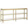 Alexis 162.6cm Glass Top Console Table