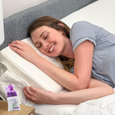 Coussin de lit pour l'écart de tête de lit | Coussin de tête de lit blanc avec ...