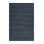 Machine Washable Horizontal Stripes Blue Area Rug