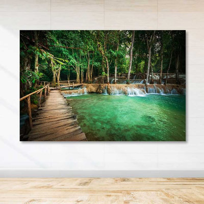 Peinture décorative sur toile
