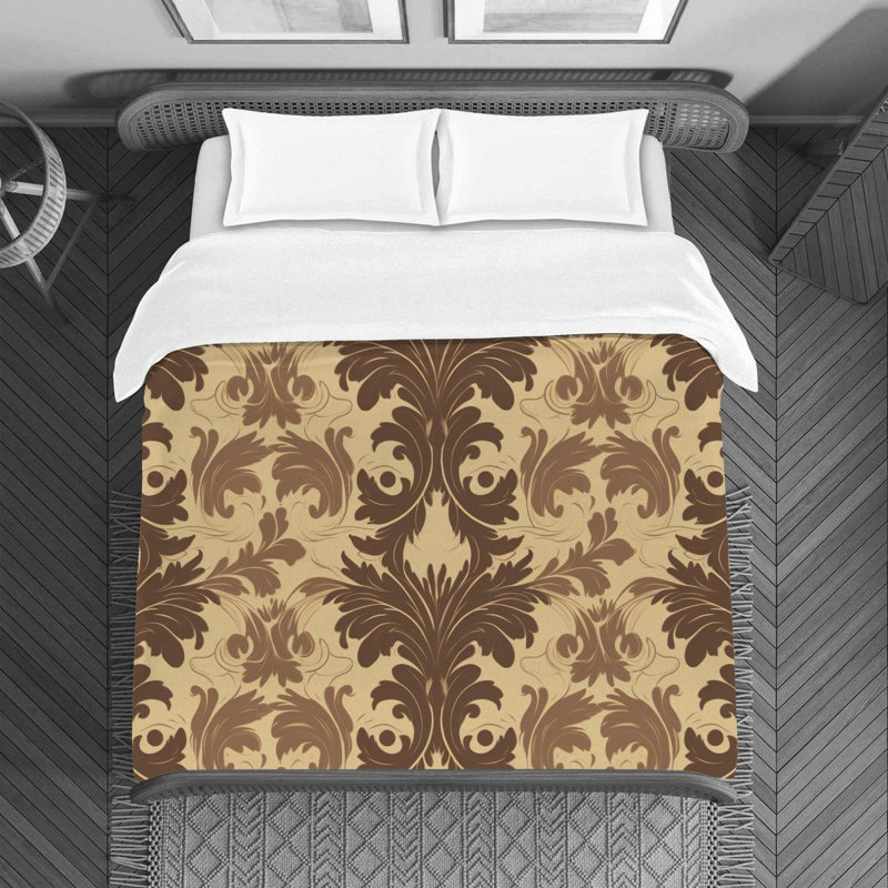 Polyester Machine Printed Duvet Cover, Queen Duvet Cover