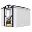 Rangement verrouillable moderne en métal durable de 6 pi x 8 pi pour la cour arrière