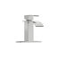 Bothwa Home 6" CUPC Certified Harlow Single Handle Bathroom Sink Faucet (Brushed Nickel Finish)-121292170