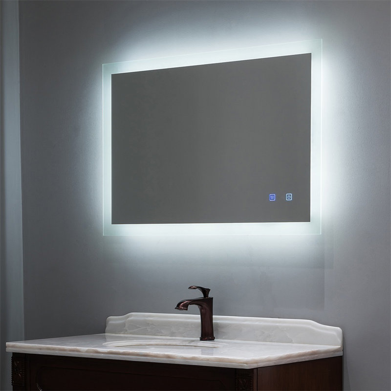 Miroir de salle de bain Contemporary, 24 po x 40 po