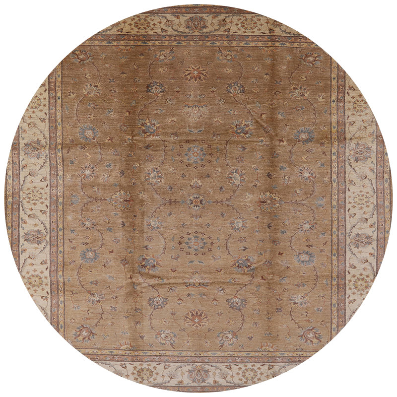 Clethra Oriental Indoor Rug, Round 5'