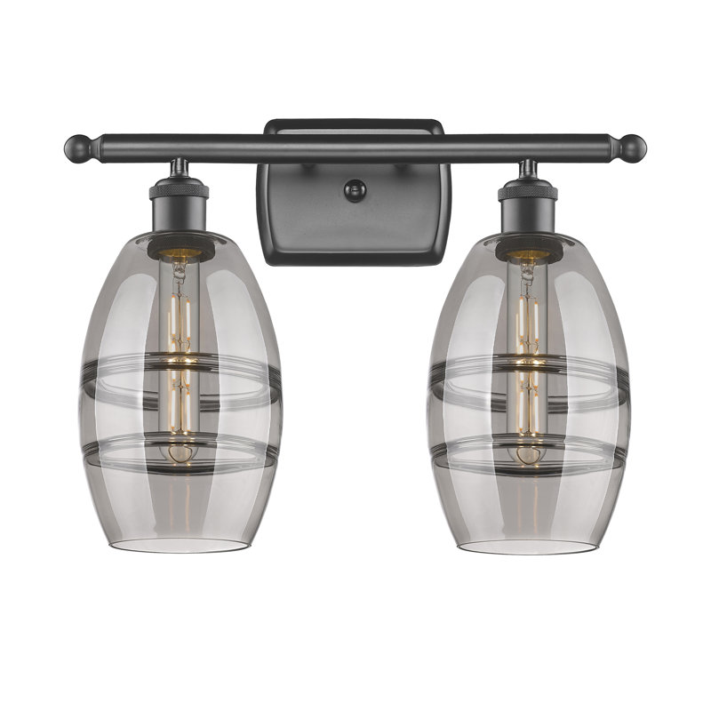 Bettylou 2 - Light Dimmable Vanity Light, Light Smoke, Oil Rubbed Bronze