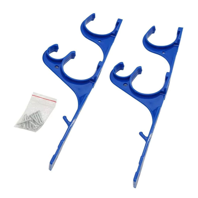 3-Hook Telepole Skimmer And Hoses Swimming Pool Kit -12"