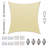 Royal Shade Square Shade Sail With Hardware Kit-90750040-90750036