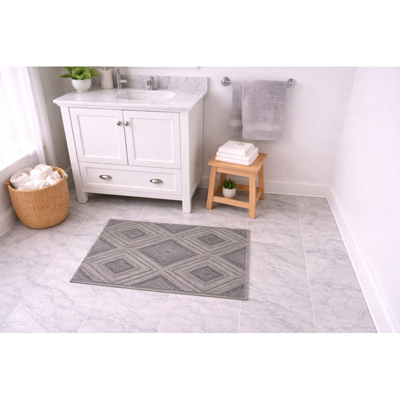 Stainbrook Performance Wool Geometric Indoor Rug