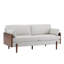Canapé Mid-Century moderne beige