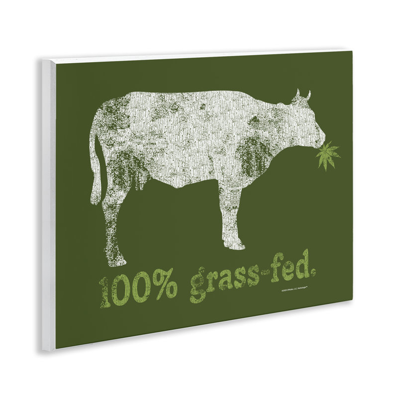 «Grass Fed Cow», art mural par Superior Teaching / Life Is High
