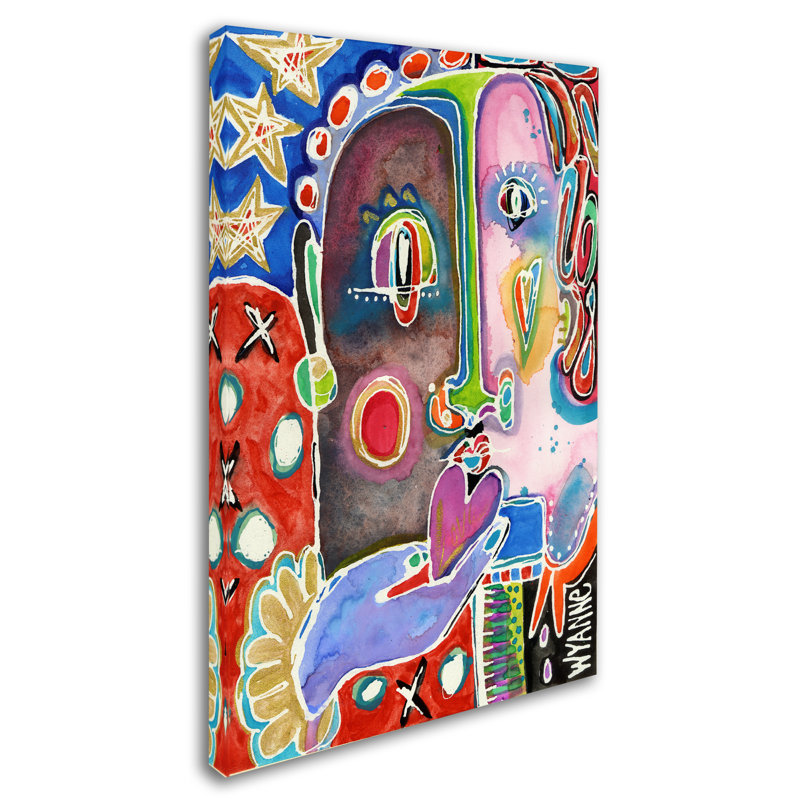 «The One Love» de Berkley, reproduction sur toile tendue, H 19 po x l 12 po