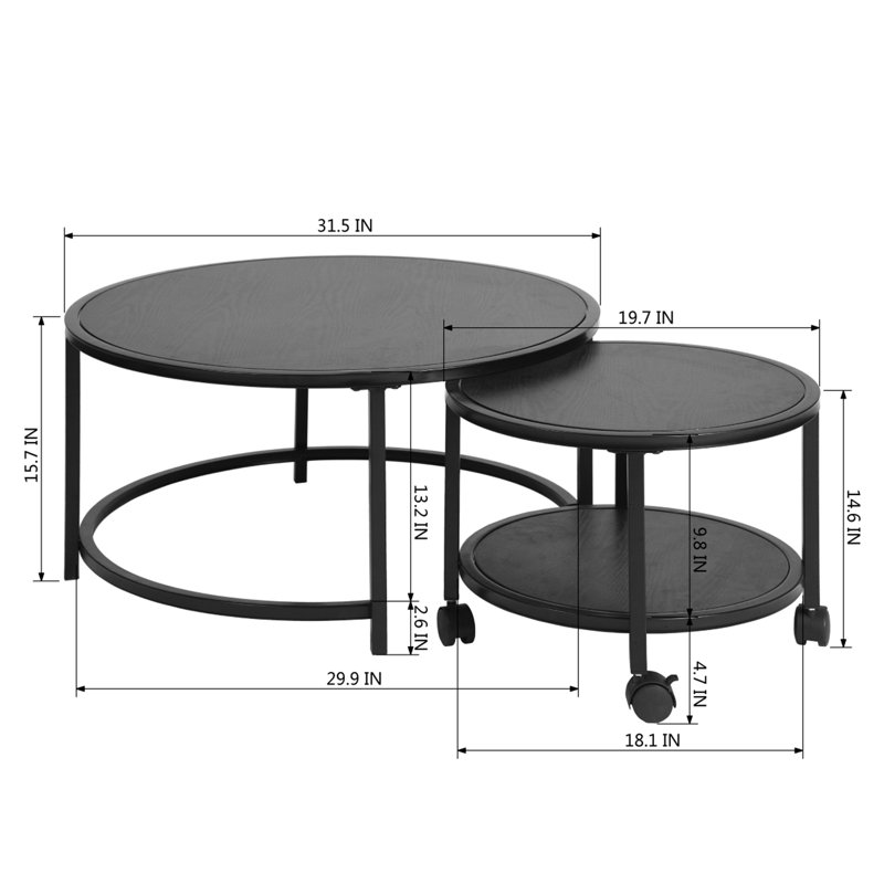 Wheless Coffee Table with Storage