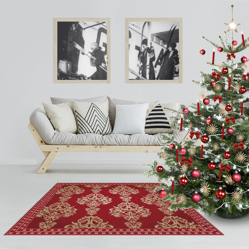 Clementina Non-Slip Indoor Doormat, 136 x 136 cm