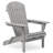 Set Of 2 Wooden Folding Adirondack Lounge Chairs – Solid Wood Patio Seating For Garden, Lawn, Backyard-1633943022-1633943021