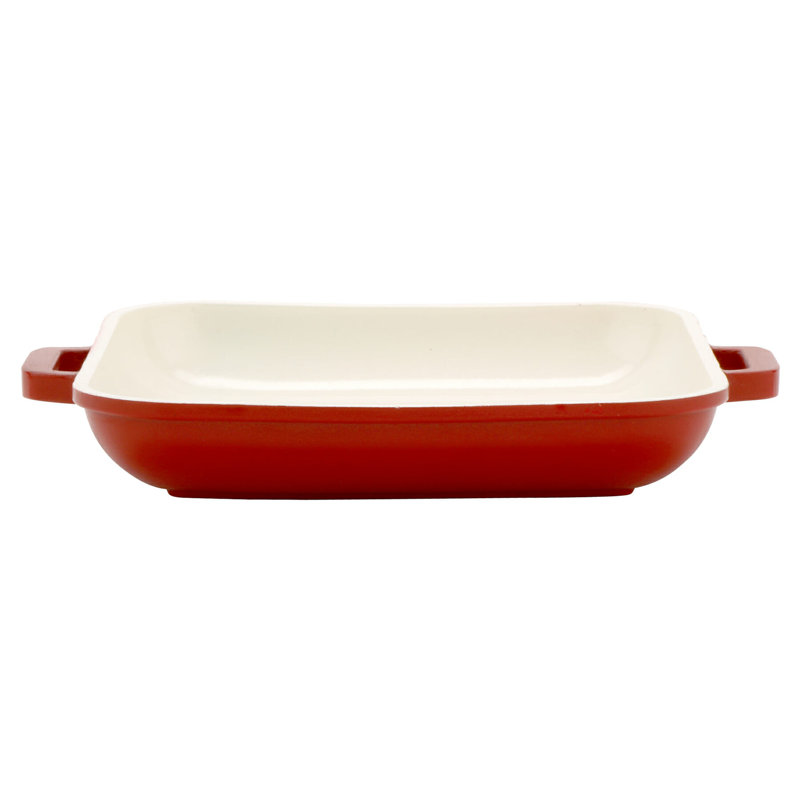 G.E.T. 0.31 Quarts Non-Stick Cast Aluminium Square Dutch Oven