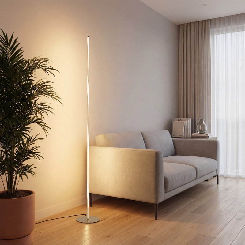 Lampe DEL sur pied 64 po Brookwood, Or