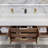 Glasgow 72'' Double Bathroom Vanity with Acrylic Top-91486092