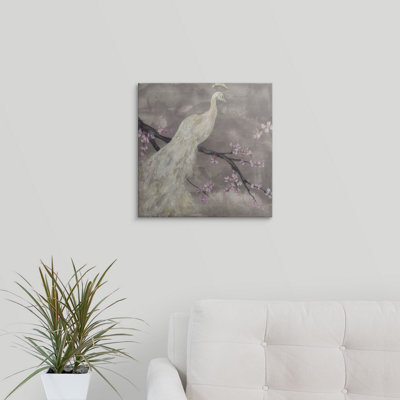 " Peacock Serenity I " by Jennifer Goldberger