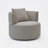 Sigisbert Upholstered Swivel Barrel Chair