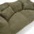 Chenille vert olive sélectionné