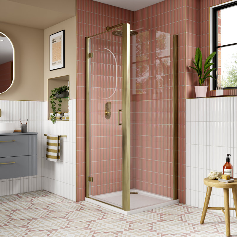 nuie Lucie 1000mm Brushed Brass Side Panel
