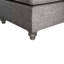 Bodnar Faux Leather Tufted Square Footstool-2108950370