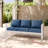 3-Person Aluminum Sofa With Cushion-106035380-106035381
