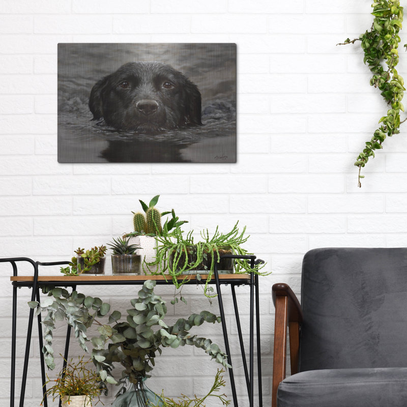 " Dog Shark " by John Silver, 12" H x 16" W