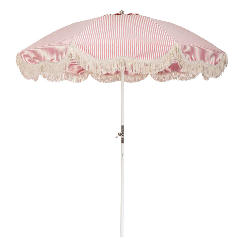 CLUB UMBRELLA - LAURENS PINK STRIPE, Navy