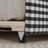 Cozy Gingham Daybed with Trundle,Sofa Bed No Box Spring Needed,with USB Port and Adorable Wave Shaped,Linen Fabric-778740764