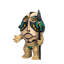 Statue de pygmy de jardin ibo odo