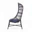 Outdoor Wicker Papasan Lounge Chair