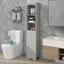 Grande armoire de rangement élancée avec tiroir et porte-1150944687