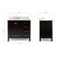 Ensemble de meuble-lavabo simple 37 po Flynt-64627205