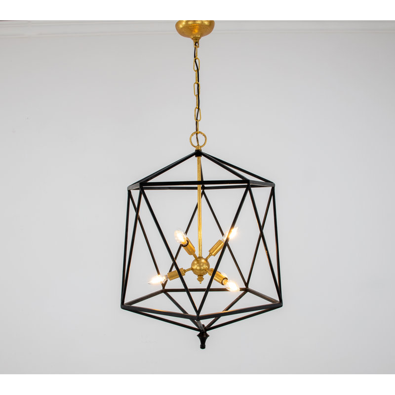 Victor 6 - Light Chandelier, Black