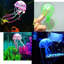 6 pièces décorations d'aquarium de méduse