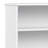 Draper 64"W Solid Hardwood 4 Shelf Mid-Century Modern Low Bookcase with Tapered Legs-1459703582