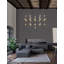 30 - Light Gold LED Geometric Pendant