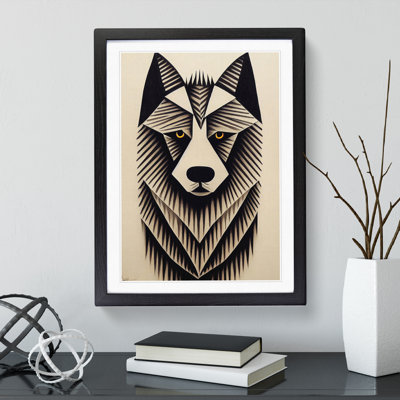 Wolf Art Abstract No.1 - Wall Art