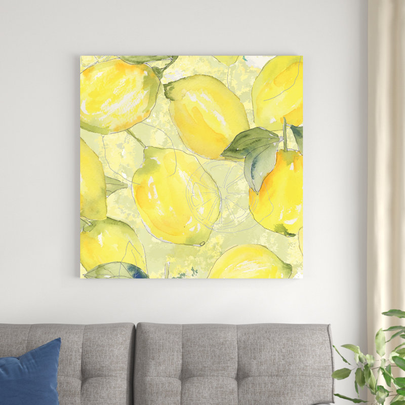 Mélange de citron II, H 36 po x l 36 po x P 1,25 po