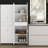 Aleg Garage Storage Cabinet With Doors And Drawer-1907442064