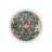 Turquoise Themed Multicolored Abstract Traditional Motif Patterned Vintage Decorative Carpet-47500224